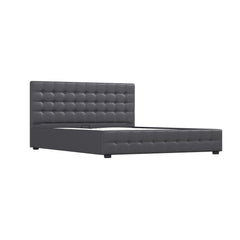 Milano Decor Eden Gas Lift Bed - Dark Grey - Queen-1924671868619591684