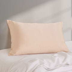 Pure Silk Pillow Case by Royal Comfort (Single Pack) - Champagne Pink-1927503853729746947