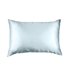 Pure Silk Pillow Case by Royal Comfort (Single Pack) - Soft Blue-1927503854417612801