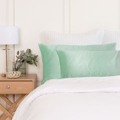 MULBERRY SILK PILLOW CASE TWIN PACK - SIZE: 51X76CM - MINT-1927503851078946817