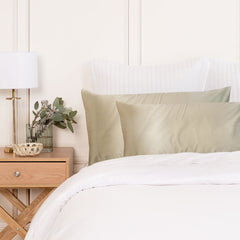 MULBERRY SILK PILLOW CASE TWIN PACK - SIZE: 51X76CM - CHAMPAGNE-1927503851527737345