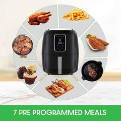 Kitchen Couture 7L Digital Air Fryer (Black)-1919280755167596545