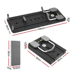 Everfit Pilates Board Foldable Reformer Multi Functional Free Delivery