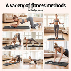 Everfit Pilates Board Foldable Reformer Multi Functional Free Delivery
