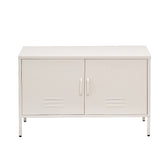 Artiss Buffet Sideboard Metal Cabinet - BASE White