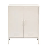 Artiss Buffet Sideboard Metal Cabinet - SWEETHEART White