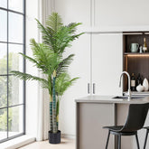 Artiss 180cm Artificial Palm Tree Faux Trees Indoor Decor Artificial Plants Lifelike Plant 1.8M