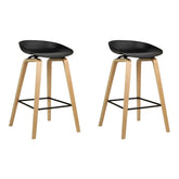 Artiss 2x Bar Stools Wooden