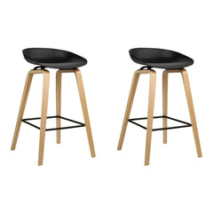 Artiss 2x Bar Stools Wooden
