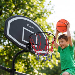 Everfit Kids Basketball Hoop with Ball and Pump Fit for Trampoline 25mm-32mm