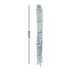 Everfit Basketball Ring Metal Braided Chain Net 12 Loop