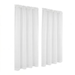 Artiss Blockout Curtains 2X 132x160cm Light Filtering Window Drapes Rod Pocket