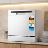 Devanti 8 Place Settings Benchtop Dishwasher White