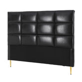 Artiss Bed Headboard Queen Bedhead PU Leather Black