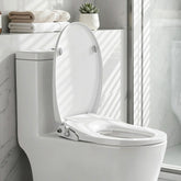 Cefito Non Electric Bidet Toilet Seat O-Shape Dual Nozzle Soft Close WaterMark