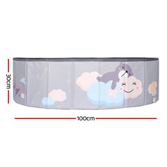 Keezi Kids Ball Pool Pit Toddler Ocean Play Foldable Child Playhouse Storage Bag