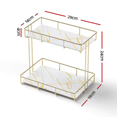 Artiss Bathroom Storage Rack 2 Tier Corner Free Delivery