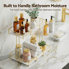 Artiss Bathroom Storage Rack 2 Tier Corner Free Delivery