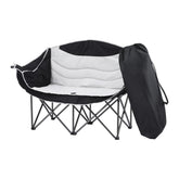 Weisshorn Camping Chair Double Folding Moon Chair Portable Seat 240KG