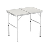 Weisshorn Folding Camping Table 90CM Adjustable Portable Foldable Outdoor Free D