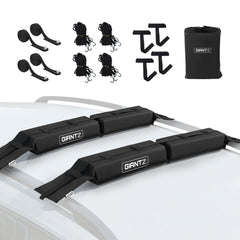 Giantz Kayak Roof Rack Car, Universal Soft Free Delivery