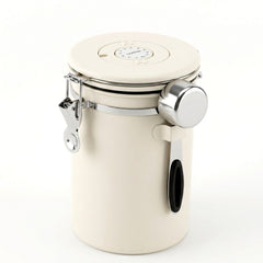 5-Star Chef 1.8L Stainless Steel Coffee Bean Storage Container Coffee Canister
