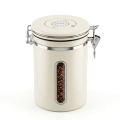 5-Star Chef 1.8L Stainless Steel Coffee Bean Storage Container Coffee Canister