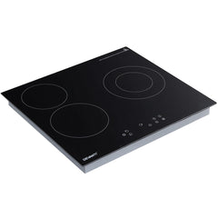 Devanti Electric Ceramic Cooktop 60cm Kitchen Cooker 4 Burner Hob Touch Control