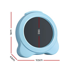 Artiss 3.8" Digital Day Clock Calendar Alarm LCD Display Blue