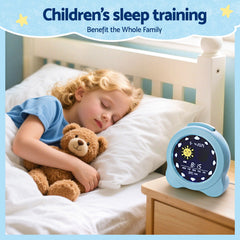 Artiss 3.8" Digital Day Clock Calendar Alarm LCD Display Blue