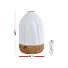 Devanti Ultrasonic Aroma Diffuser Aromatherapy 100ml LED Free Delivery