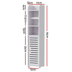 Artiss 2X Bathroom Cabinet Toilet Roll Holder 76cm