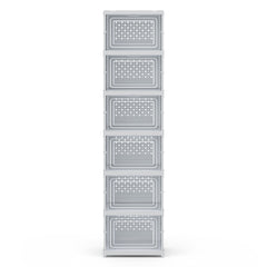 Artiss Foldable Shoe Rack Organizer 6 Tier Storage Shelf Hallway - Free Delivery