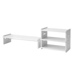 Artiss Monitor Stand and 3-Tier Desk Organiser 2-in-1 Modular Computer Monitor