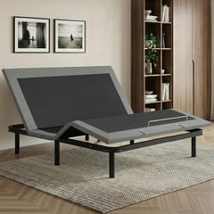 Artiss Adjustable Bed Frame King Size Electric Bed Base Wireless Remote Control