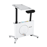 Everfit Exercise Bike Magnetic Desk Bike with Tabletop Fitness Home Workout Gym