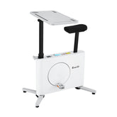 Everfit Exercise Bike Magnetic Desk Bike with Tabletop Fitness Home Workout Gym
