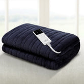 Giselle Bedding Heated Electric Throw Rug Fleece Sunggle Free Delivery