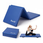 Everfit 180x60cm Gymnastics Mats Folding Exercise Floor Mat Portable 3 Fold