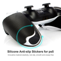Anti-Slip Protective Sticker For Sony Ps5 Game Handle - Black-1915196647575523330