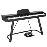 Alpha 88 Keys Electronic Piano Keyboard Digital Electric w/ Stand Semi-Weighted