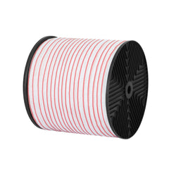 Giantz Electric Fence Tape Polytape 400M Electric Fence Wire Red White