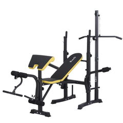 Everfit Weight Bench 14in1 Press Multi-Station Fitness Home Gym Equipment