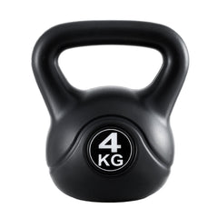 Everfit 4kg Kettlebell Set Weight Lifting Bench Dumbbells Kettle Bell Gym Home