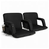 Artiss 2X Floor Lounge Sofa Bed With Armrest Heated Cushion
