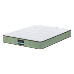 Giselle 25cm Memory Foam Mattress Dual Layer Zipper Cover Cool Charcoal Foam Mattresses Queen