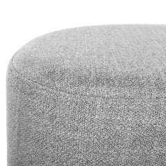 Artiss Ottoman Foot Stool Square Linen Grey Free Delivery
