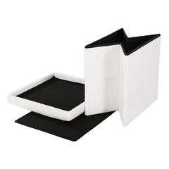 Artiss Ottoman Storage Foot Stool Vanity Square Free Delivery