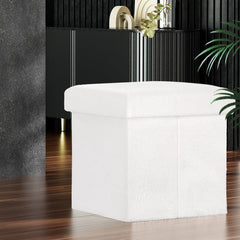 Artiss Ottoman Storage Foot Stool Vanity Square Free Delivery