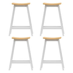 Artiss Set of 4 Bar Stools Wooden Chairs Oak